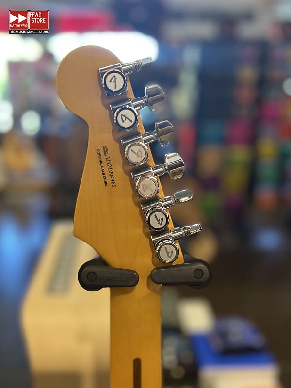 Fender Limited American Ultra Strat HSS - Denim Burst | Reverb