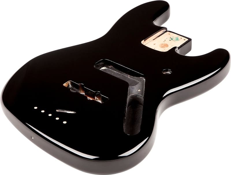 Fender Mexico/Mexican Jazz/J-Bass Alder Bass Body - BLACK-  099-8008-706 image 1