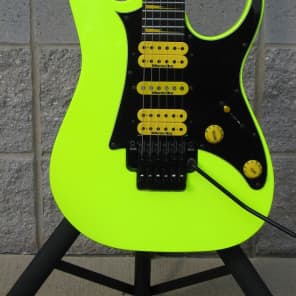 Ibanez RG 25th Anniversary Premium Neon Yellow Reverb