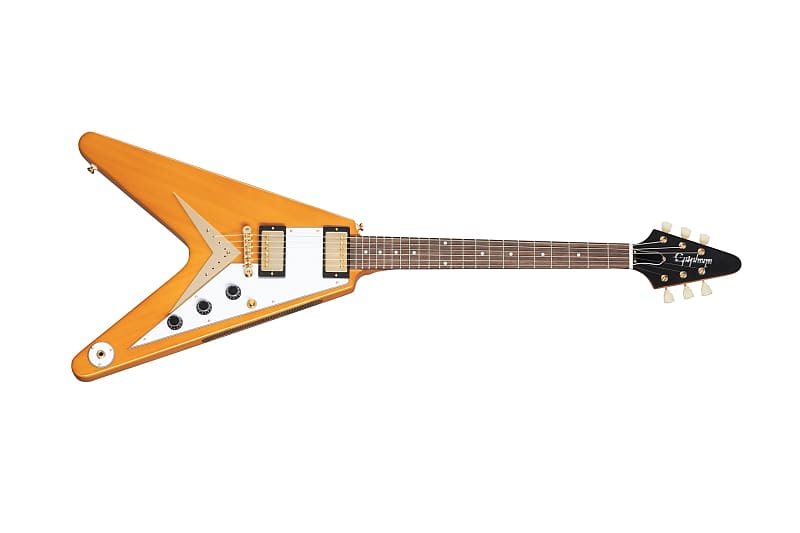 Epiphone Inspired by Gibson Custom Shop 1958 Korina Flying V