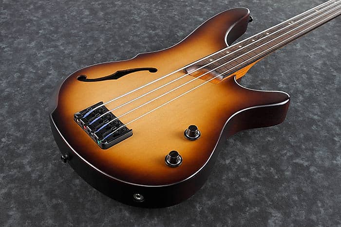 Ibanez SRH500F NFF 4 String Semi-Hollow Fretless Bass W/Piezo | Reverb  Canada