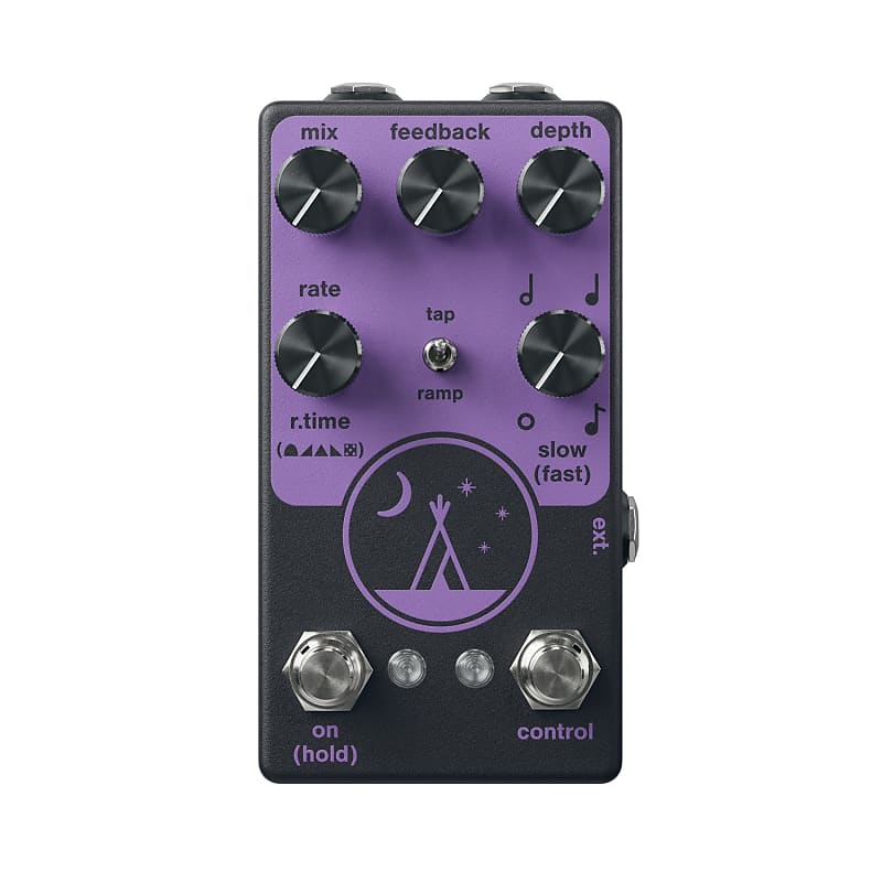 NativeAudio Midnight V2 Tap/Ramp Phaser Effects Pedal image 1