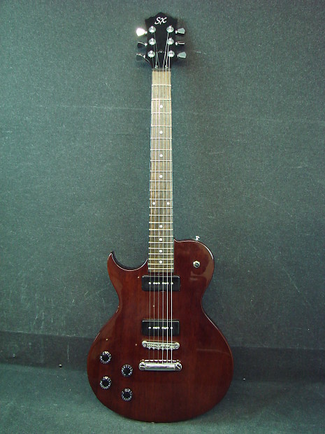 Left handed p90 shop guitar
