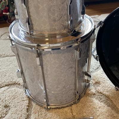 END OF THE YEAR BLOWOUT// CUSTOM WRAPPED Pearl Export 3 Piece Drum Shell Pack (22/16/12) with Road R image 6