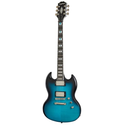 Epiphone SG Prophecy Blue Tiger Gloss for sale