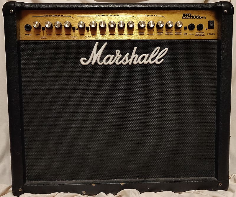 Marshall MG MG100DFX 2-Channel 100-Watt 1x12 Solid State Guitar Combo 2004  - 2008