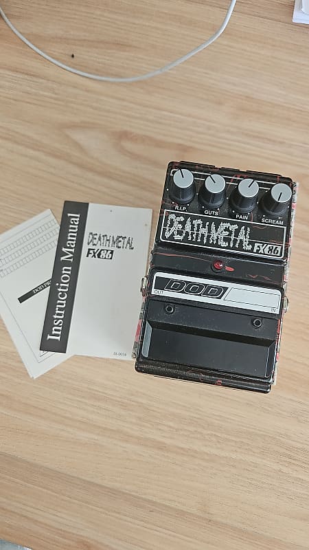 DOD Death Metal Distortion FX86B | Reverb Australia