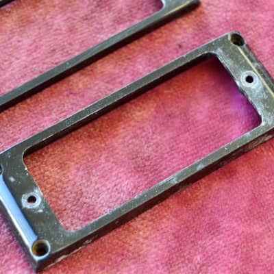 Vintage 1960's Epiphone Mini PAF pickup ring set - Sheraton, Coronet, Crestwood,Humbucker image 4
