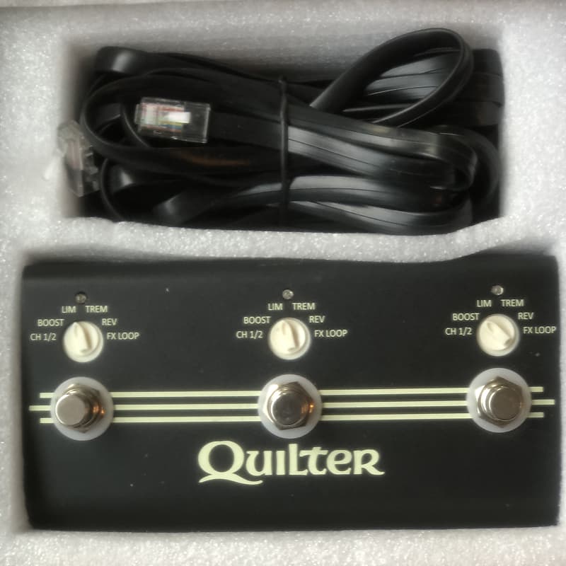 Quilter UFC3 Amp Controller Foot Switch Reverb