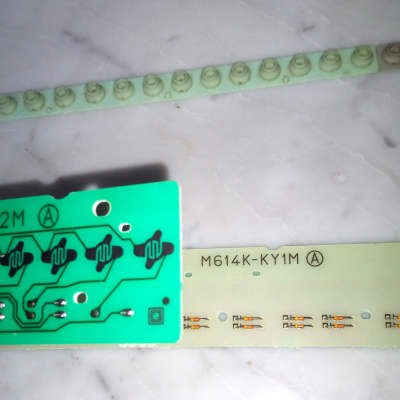 CASIO 2 BOARDS CONTACT STRIP M614K KY1M KY2M part replace CT