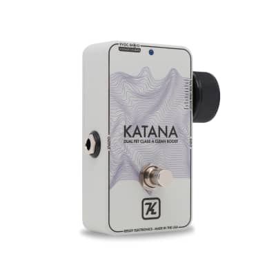 Keeley Katana - White Waves Booster Pedal - 2022 Limited