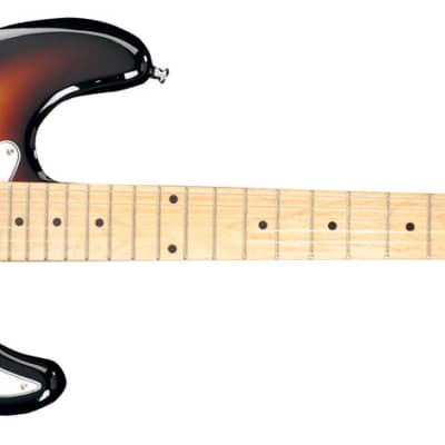 Jay Turser USA Guitar  Double Cutaway Maple Tobacco Sunburst JT-300M-TSB-M-U image 2