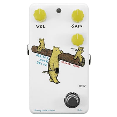 Reverb.com listing, price, conditions, and images for animals-pedal-major-overdrive