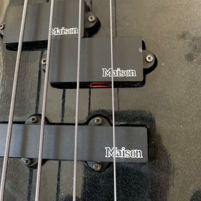 Maison  Bass Guitar Made in Korea  Charcoal image 3