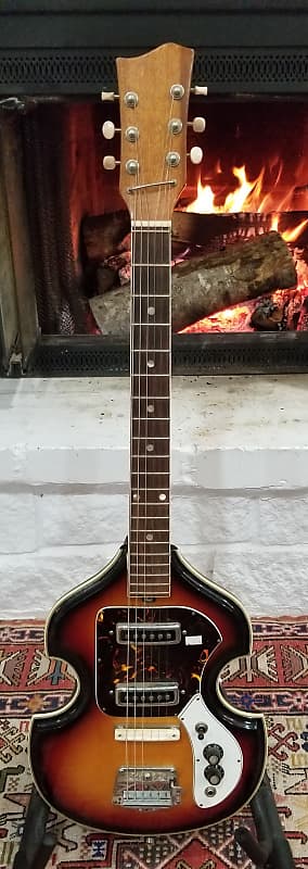Ultra Rare Kawai/Guyatone Saturn Viola Solid Body Guitar