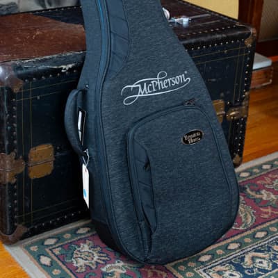 McPherson Blackout Carbon Fiber Sable Camo Top w/ Evo Frets and Black Gotoh Tuners #2601 image 18