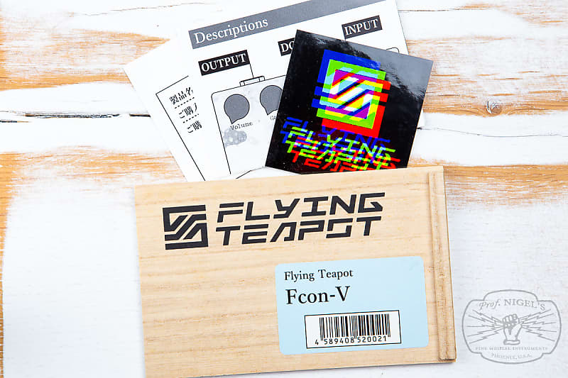 Flying Teapot Fcon-V Compressor Guitar Pedal Handmade in Japan MIJ