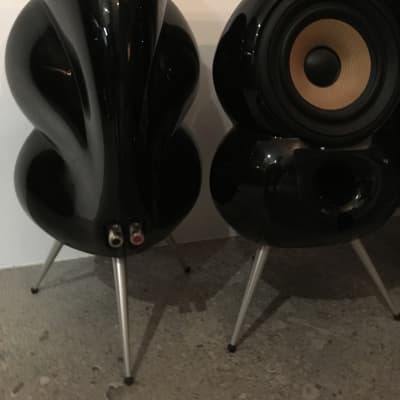 Pod Speakers MiniPod MK4 Black + Sub, Amp, Wall Mounts & Dock | Reverb