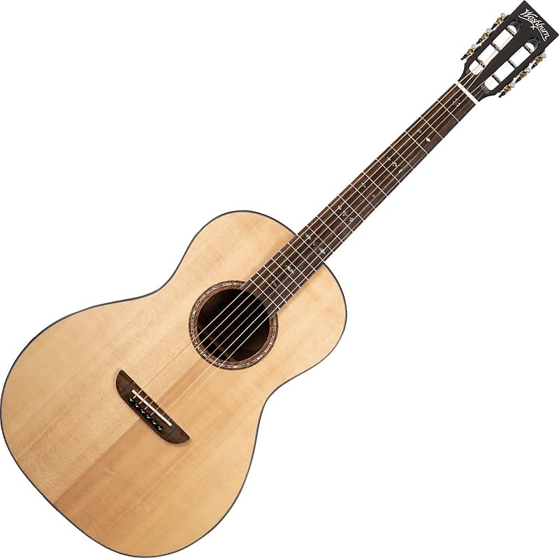 Washburn WP33SRS-L-U Royal Sapphire Parlor Acoustic Guitar image 1
