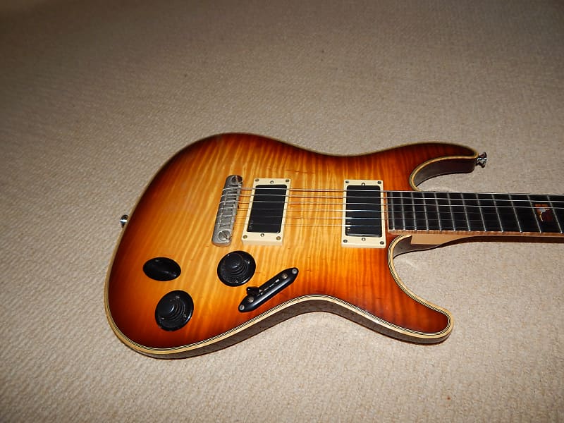 Ibanez Prestige SC-1620 2000 Sunbust S-Classic Flame Top