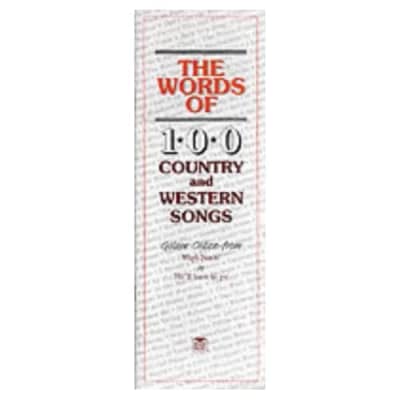 Words of 100 Country and Western Songs (Words of) for sale