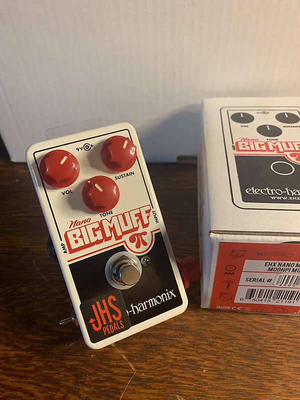 JHS Electro Harmonix Nano Big Muff Pi with MoonPi Mod | Reverb JHS Electro Harmonix Nano Big Muff Pi with MoonPi Mod | Reverb