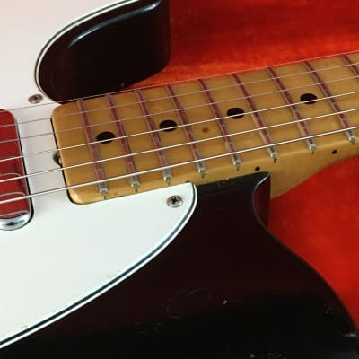 LEFTY! Vintage 1972 Fender USA Telecaster Custom Color Black Nitro Guitar Flamey Maple Neck Tele Relic Left HSC 7.2lb! image 23