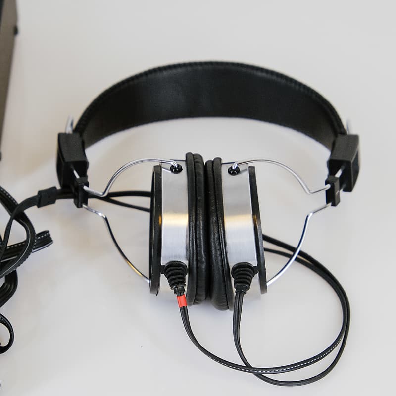 Stax Electret Earspeaker SRD-4 80's - Black Headphones | Reverb