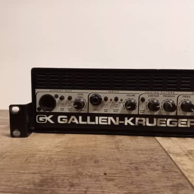 Gallien-Krueger 700RB 450-Watt Biamp Bass Amp Head 2000s - Black / Silver image 2