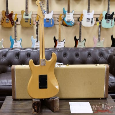 Fender Custom Shop Yuriy Shishkov Masterbuilt Blackguard Stratocaster Closet Classic Butterscotch Blonde Josefina Hand-Wound Pickups image 9