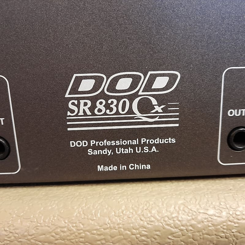 DOD 830QX 2chイコライザー DOD 830QX 2chイコライザー DOD 830 SERIES II Equalizer