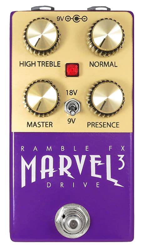Ramble FX Marvel Drive 3 (Purple) Marshall plexi based
