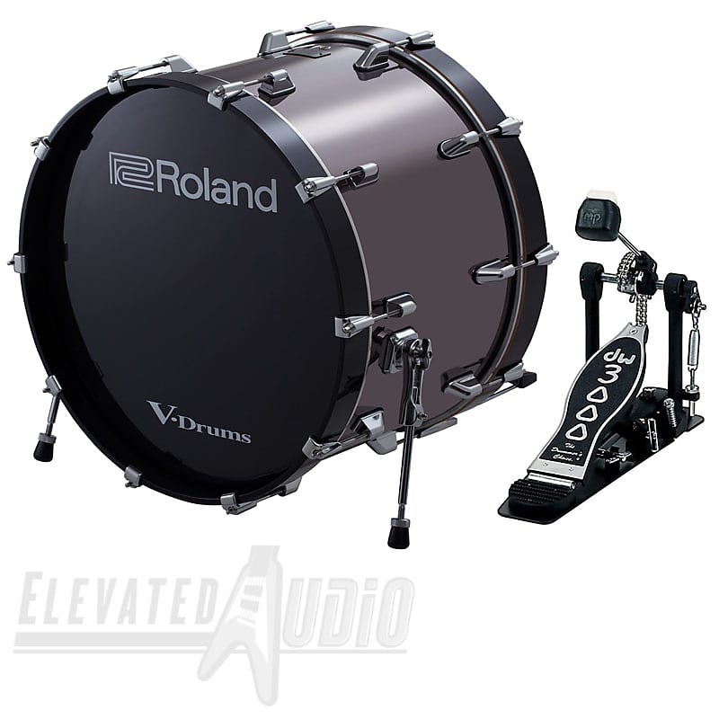 Roland KD-220 22" Bass Drum, Brand NEW  + Free Dwcp3000 Single Pedal, Buy from CA's #1 Dealer NOW ! image 1