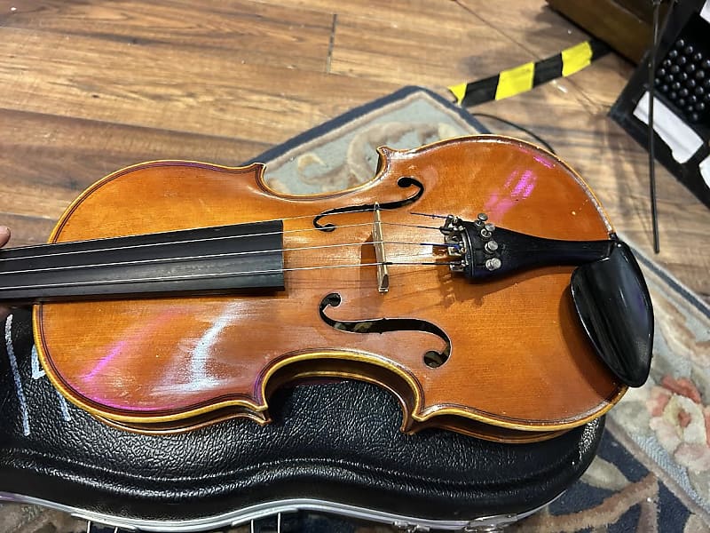 4/4 Violin A. R. Seidel Mittenwald Obb. Handmade Copy of | Reverb