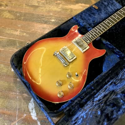 Greco MR-1000 double cut les paul custom 1977 Cherry sunburst