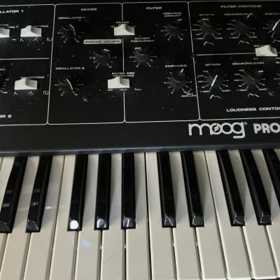 Moog Prodigy 32-Key Monophonic Analog Synthesizer 1979 - 1984 - Black