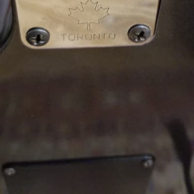 Lado Gun Metal Sparkle w Genuine Floyd Rose System 1990s Canada image 18