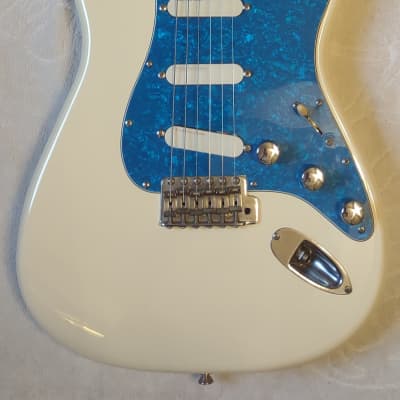 Squier by Fender Stratocaster Electric Guitar w/Fender Lace Sensors & EMG SPC - Made In Japan - 1980s image 1
