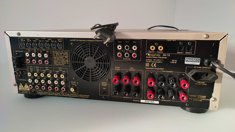 Nakamichi AV-10 Home Cinema Ampliffier 5.1 ch 750w | Reverb Nakamichi AV-10 Home Cinema Ampliffier 5.1 ch 750w | Reverb