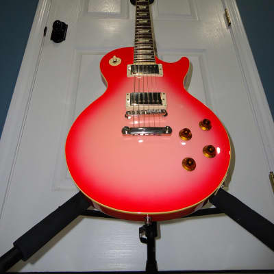 2005 Epiphone Jay Jay French Elitist Les Paul Standard Pinkburst Electric Guitar JJ Twisted Sister for sale