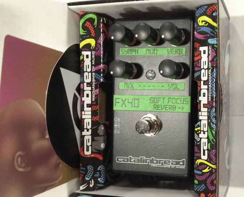 Catalinbread Soft Focus Shoegaze Reverb Pedal with Chorus, Reverb
