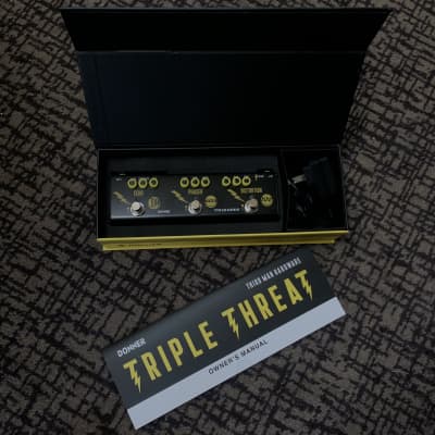 Donner Third Man Hardware Triple Threat 2024 - Present - Black for sale