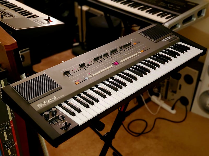 FULLY SERVICED RARE VINTAGE ROLAND HS60 (JUNO 106 with speakers!) IN AMAZING CONDITION! image 1