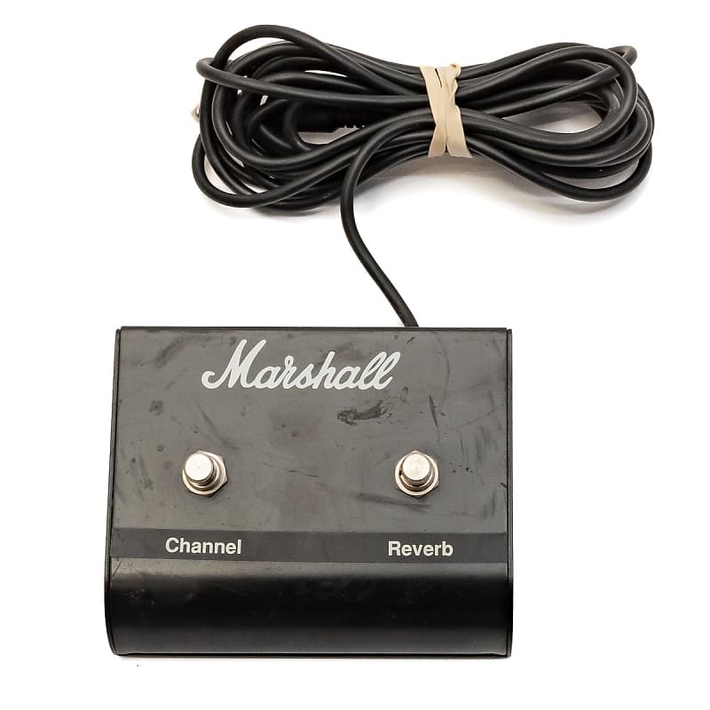 Marshall 2Button Amp Footswitch Channel/Reverb TRS Reverb