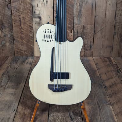 Godin A5 Ultra Semi-Acoustic Fretless 5-String Bass for sale