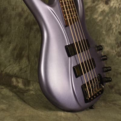Ibanez EDC 705 Ergodyne Luthite 5 String Bass Deep Violet Flat w Deluxe Gigbag & FAST Shipping image 7
