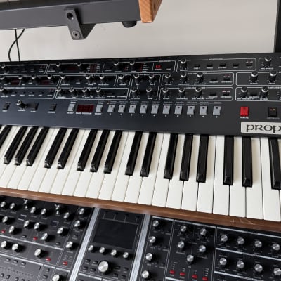 Sequential Prophet-6 49-Key 6-Voice Polyphonic Synthesizer 2018 - 2020 - Black with Wood Sides