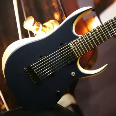 Ibanez RGDR4427FX-NTF Prestige E-Guitar 7 String - Natural Flat + Case image 1