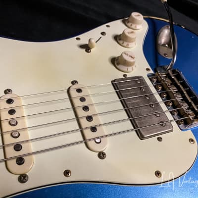 Xotic S-Style Electric Guitar XSC-2 in Lake Placid Blue over a 3T 'Burst #1915 image 6