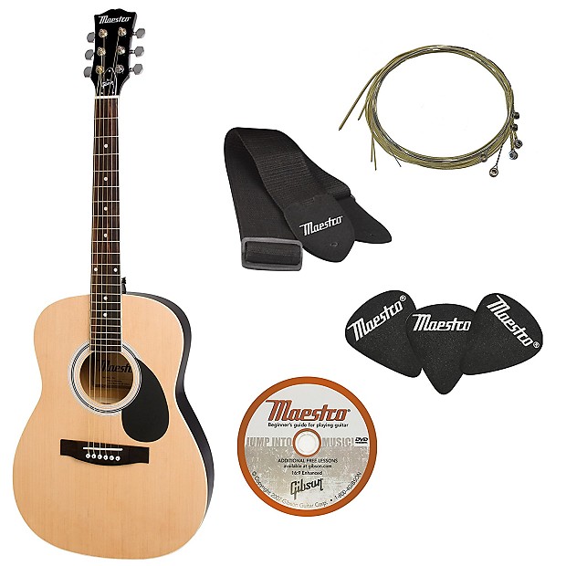 Maestro acoustic guitar sale